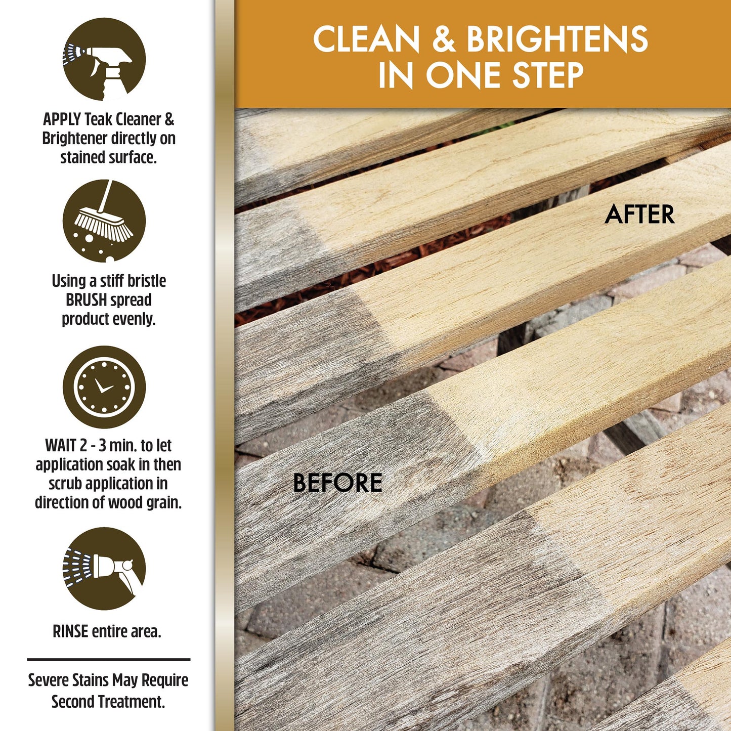The Outdoor Collection Teak Cleaner & Brightener - Star brite Distributing, LLC