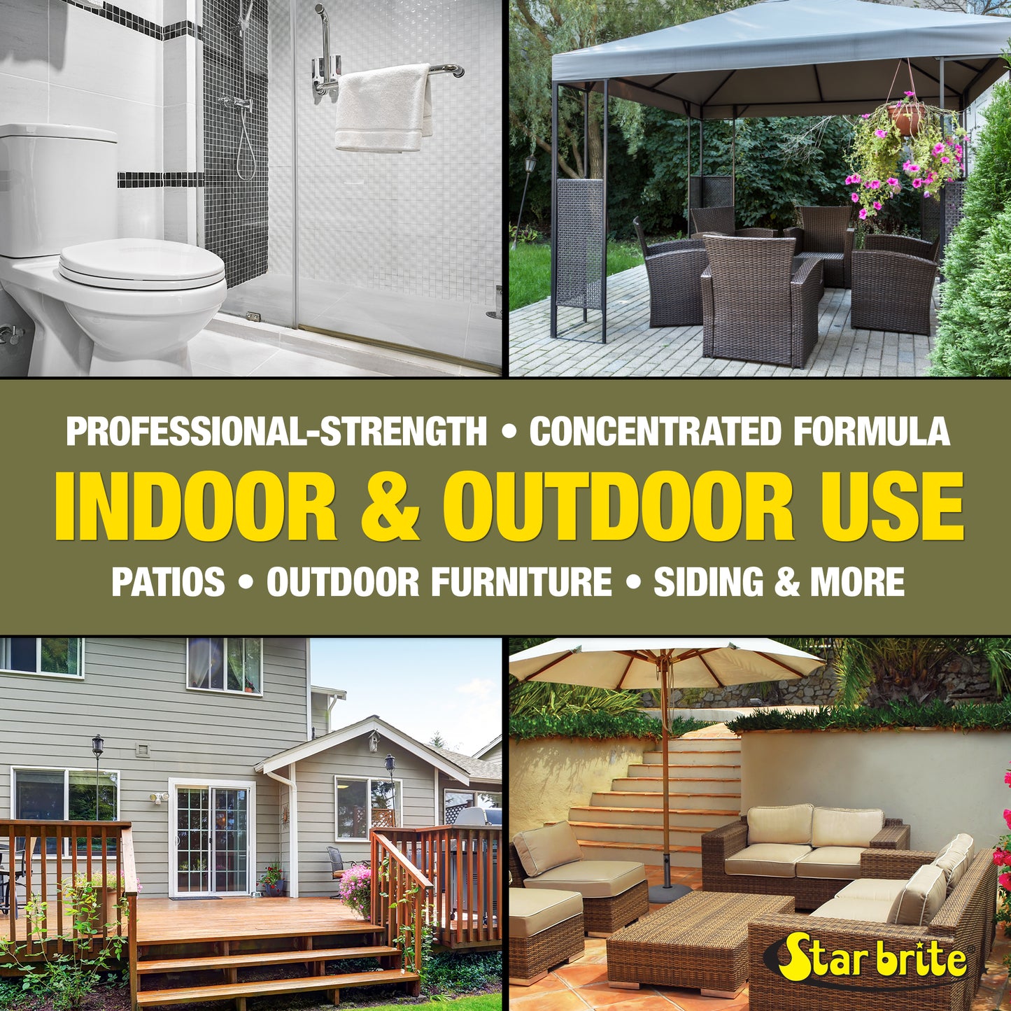 Outdoor Collection Mildew Stain Remover