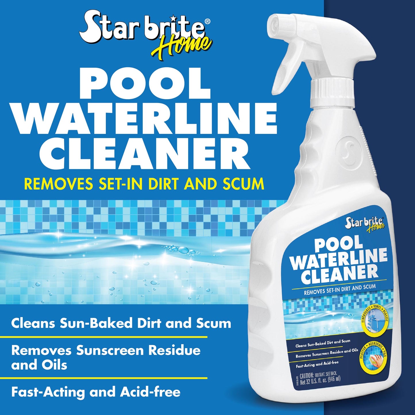 Pool Waterline Cleaner - Star brite Distributing, LLC