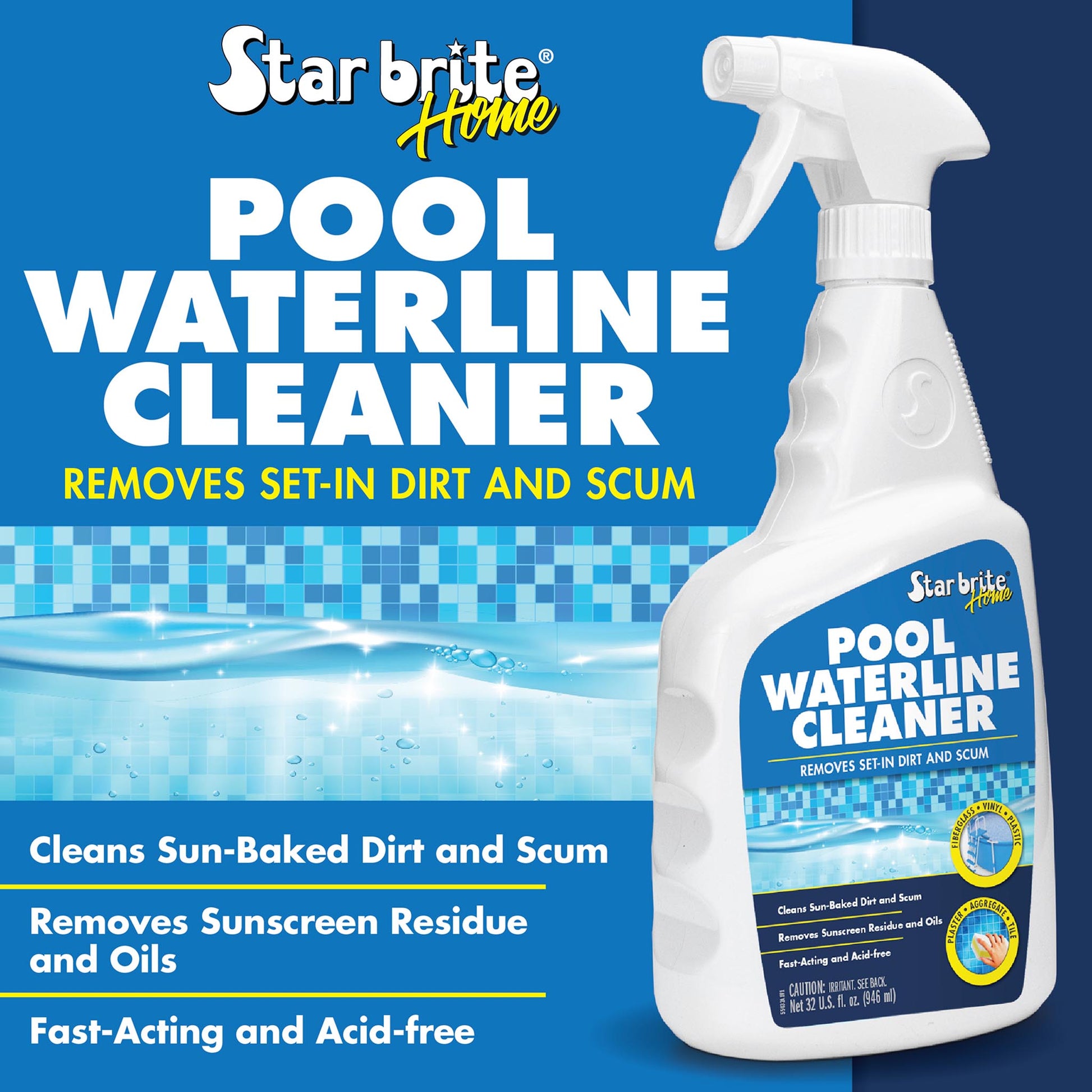 Pool Waterline Cleaner - Star brite Distributing, LLC