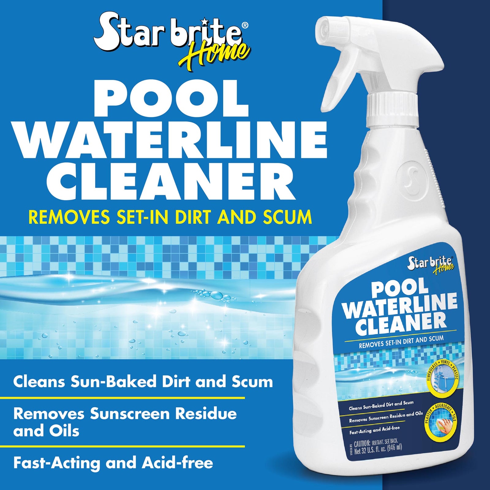 Pool Waterline Cleaner - Star brite Distributing, LLC