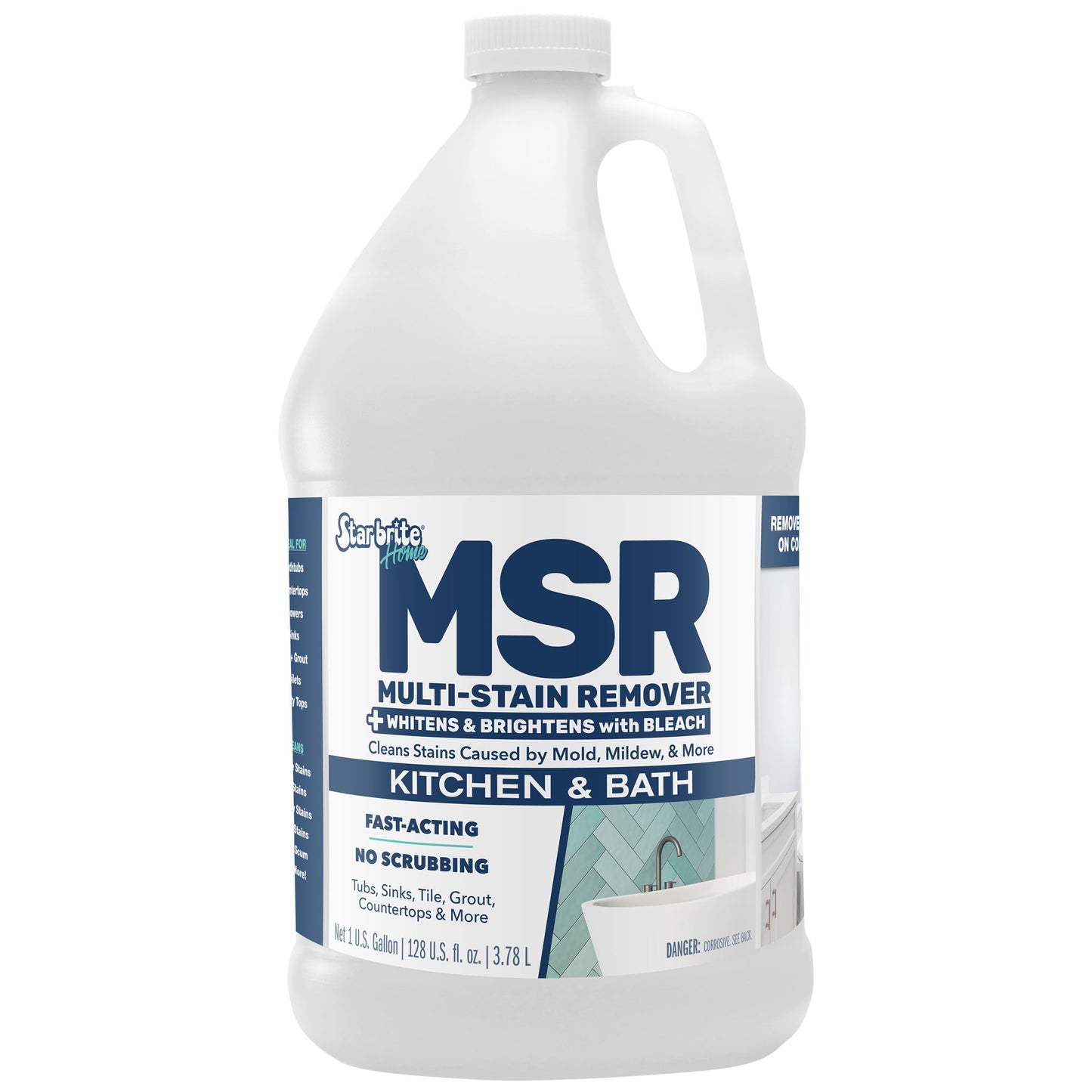Star brite Home MSR Multi-Stain Remover with Bleach for Kitchen & Bath