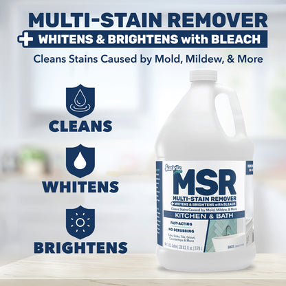 Star brite Home MSR Multi-Stain Remover with Bleach for Kitchen & Bath