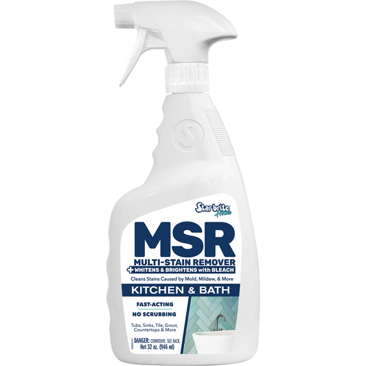 Star brite Home MSR Multi-Stain Remover with Bleach for Kitchen & Bath