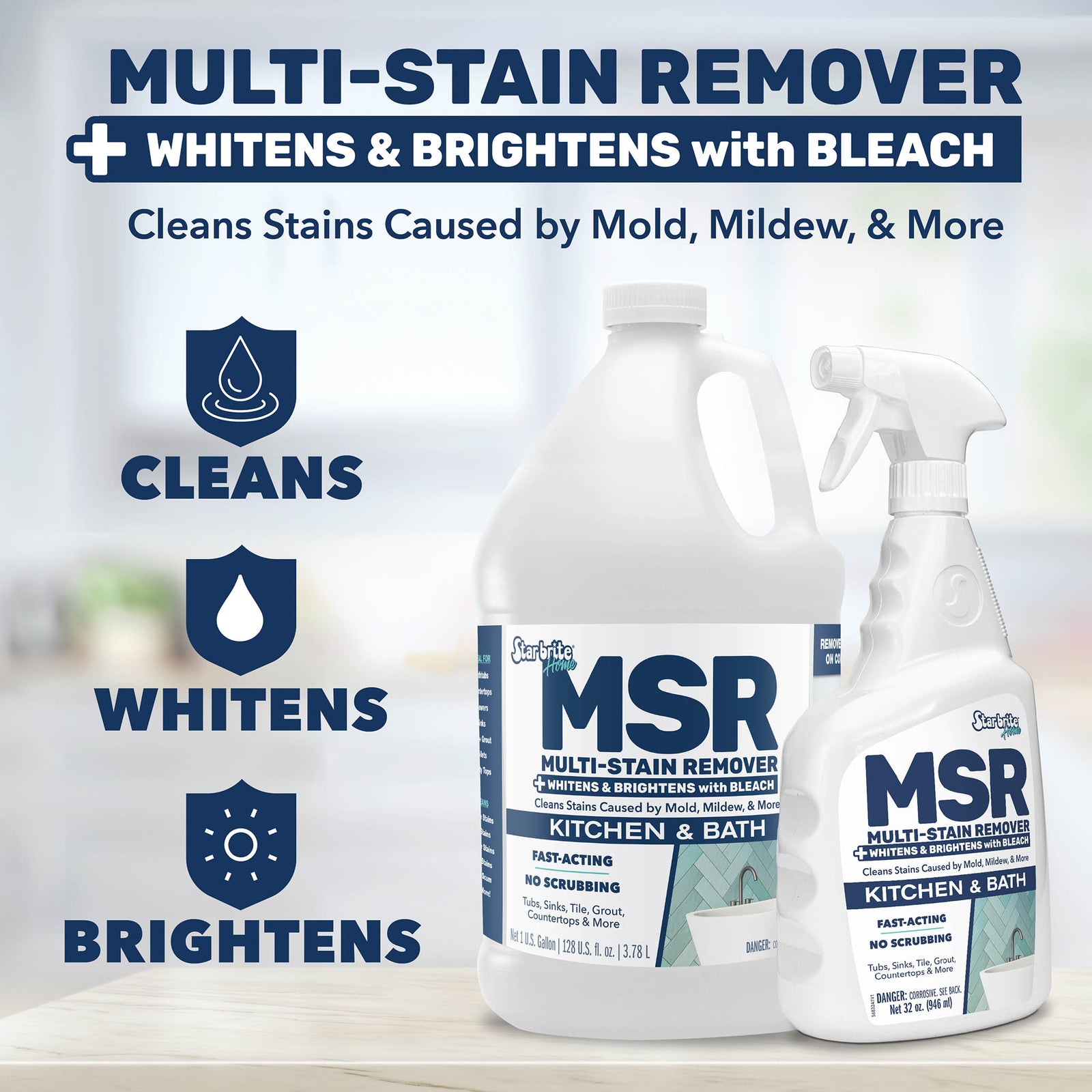 Home MSR Multi-Stain Remover with Bleach