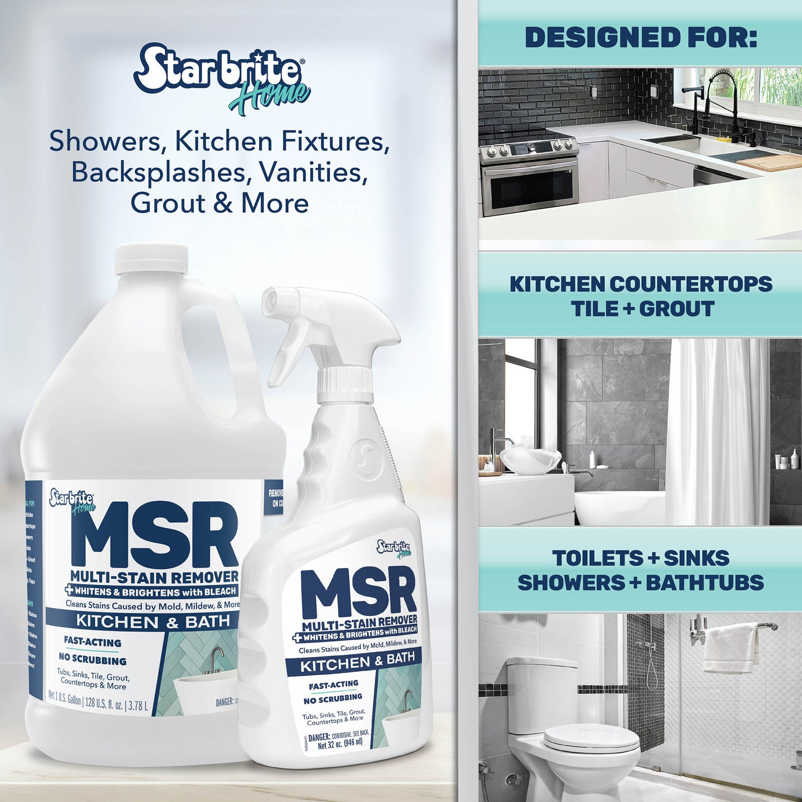 Home MSR Multi-Stain Remover with Bleach