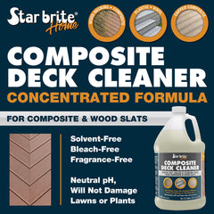 Composite Deck Cleaner - Star brite Distributing, LLC
