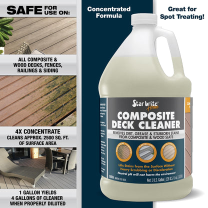 Composite Deck Cleaner - Star brite Distributing, LLC