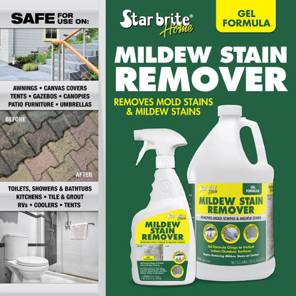 Mildew Stain Remover - Gel Formula