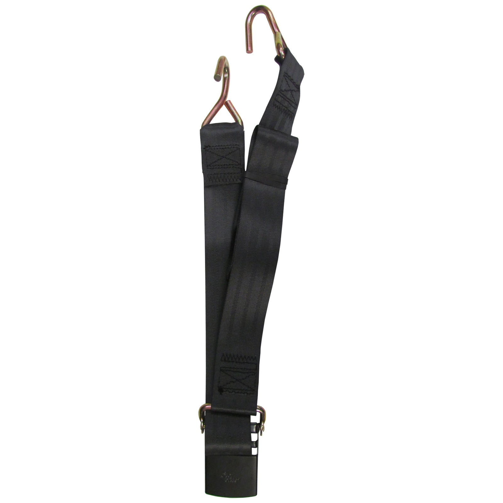 Gunwale Tie Down 2" x 10' with Quick Release Buckle & "J" hooks - Star brite Distributing, LLC