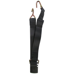 Gunwale Tie Down 2" x 10' with Quick Release Buckle & "J" hooks - Star brite Distributing, LLC