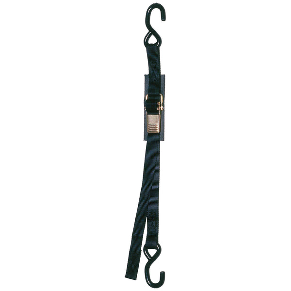 Transom Tie Down 1" x 30" with Quick Release Buckle & S-Hooks