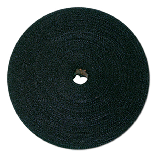 1" x 100' Heavy-Duty Black Webbing Roll