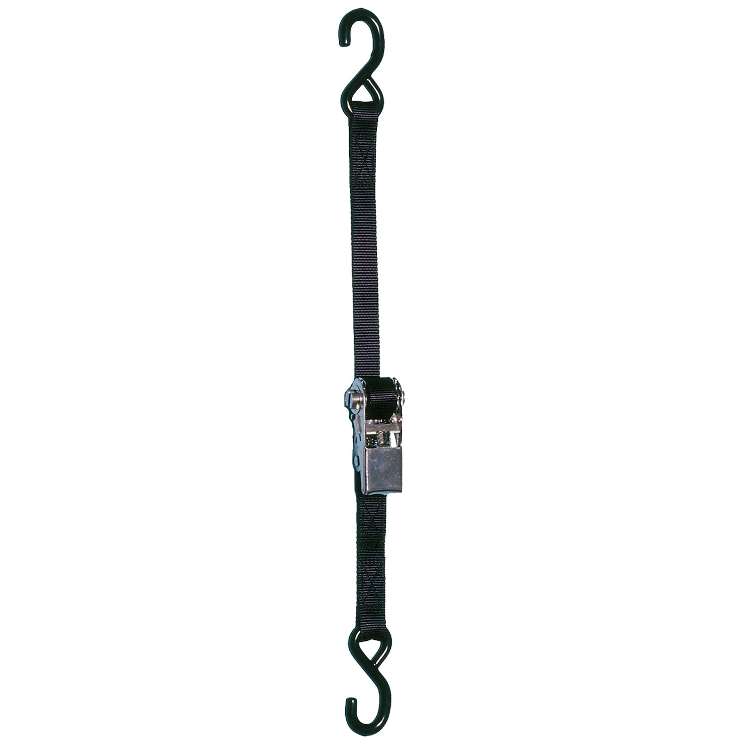 12’ Ratchet Tie Down Strap with Coated S-Hooks - Star brite Distributing, LLC