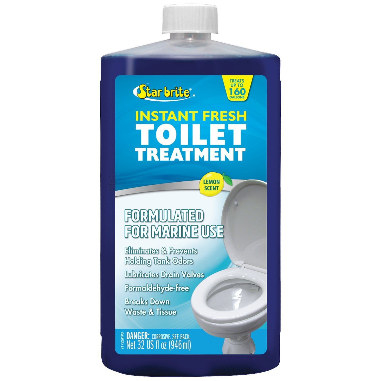 Instant Fresh Toilet Treatment - Lemon Scent - Star brite Distributing, LLC