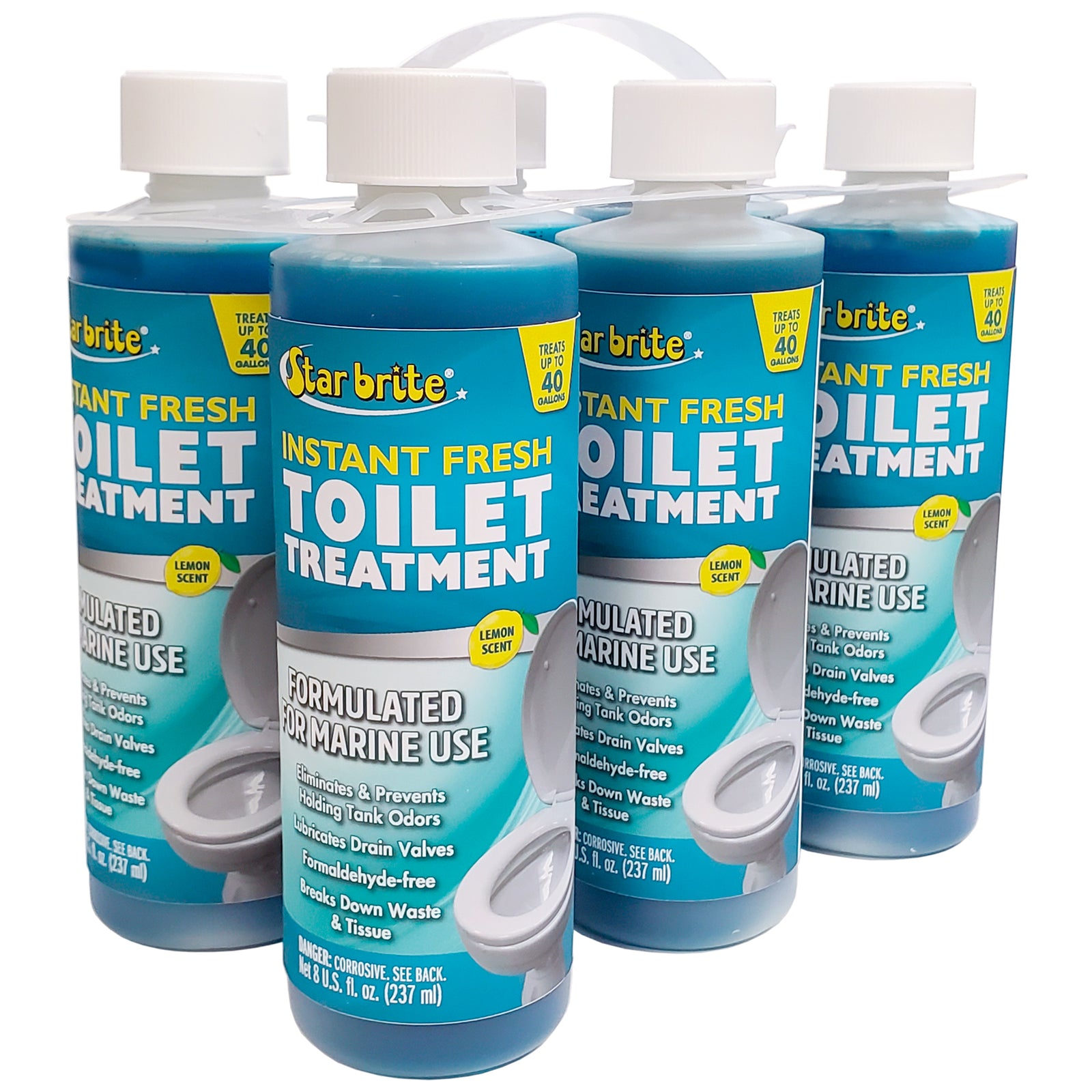 Instant Fresh Toilet Treatment - Lemon Scent - Star brite Distributing, LLC