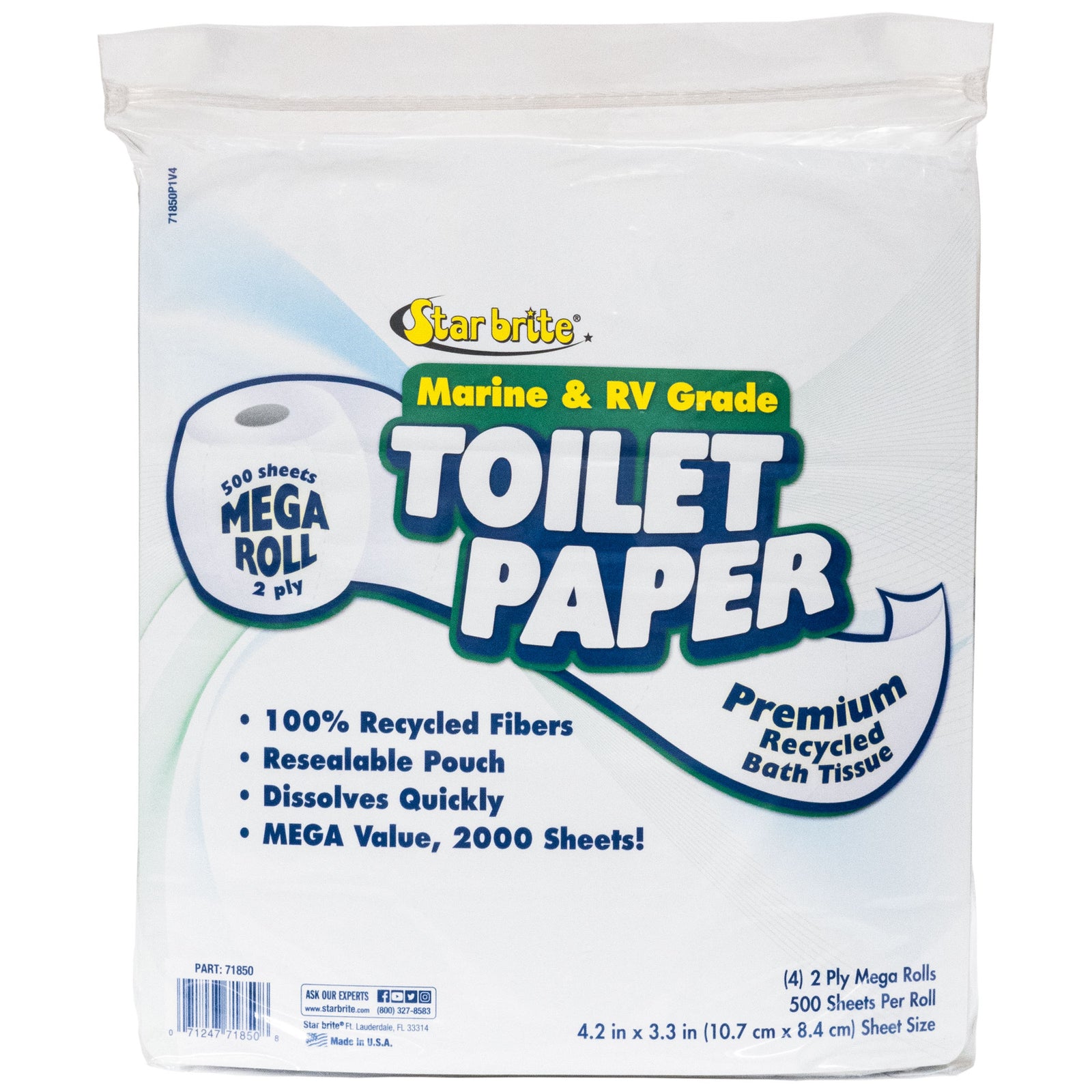 Marine & RV Grade Toilet Paper - Star brite Distributing, LLC