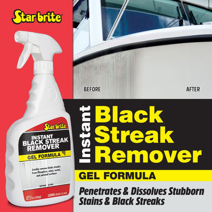 Instant Black Streak Remover Gel Formula - Star brite Distributing, LLC