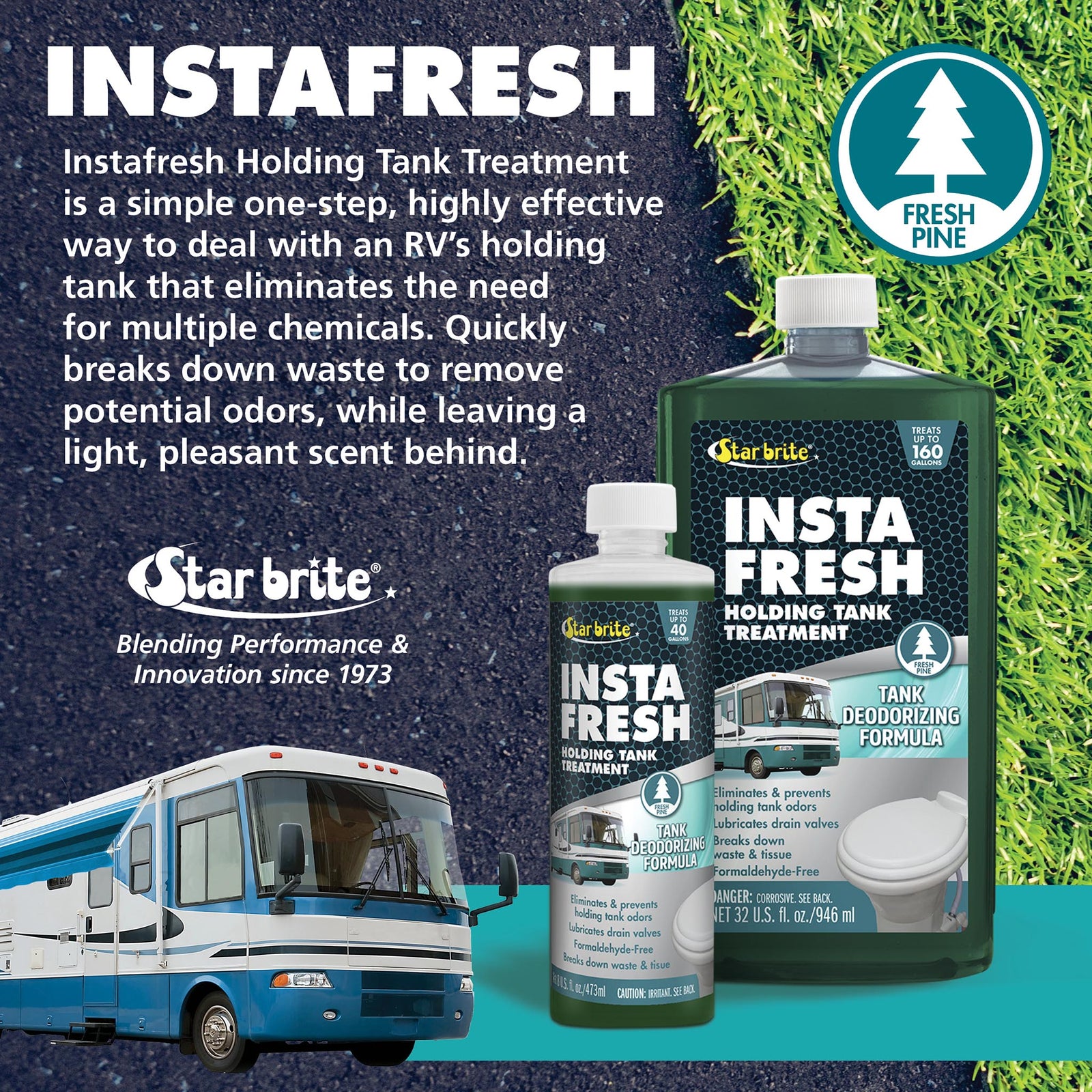 Instafresh Holding Tank Treatment - Star brite Distributing, LLC