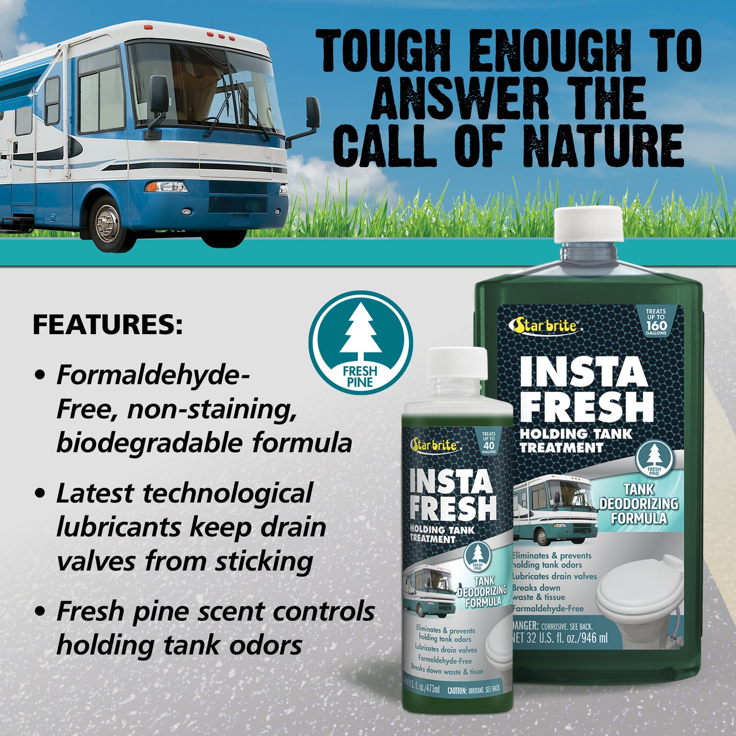 Instafresh Holding Tank Treatment - Fresh Pine Scent