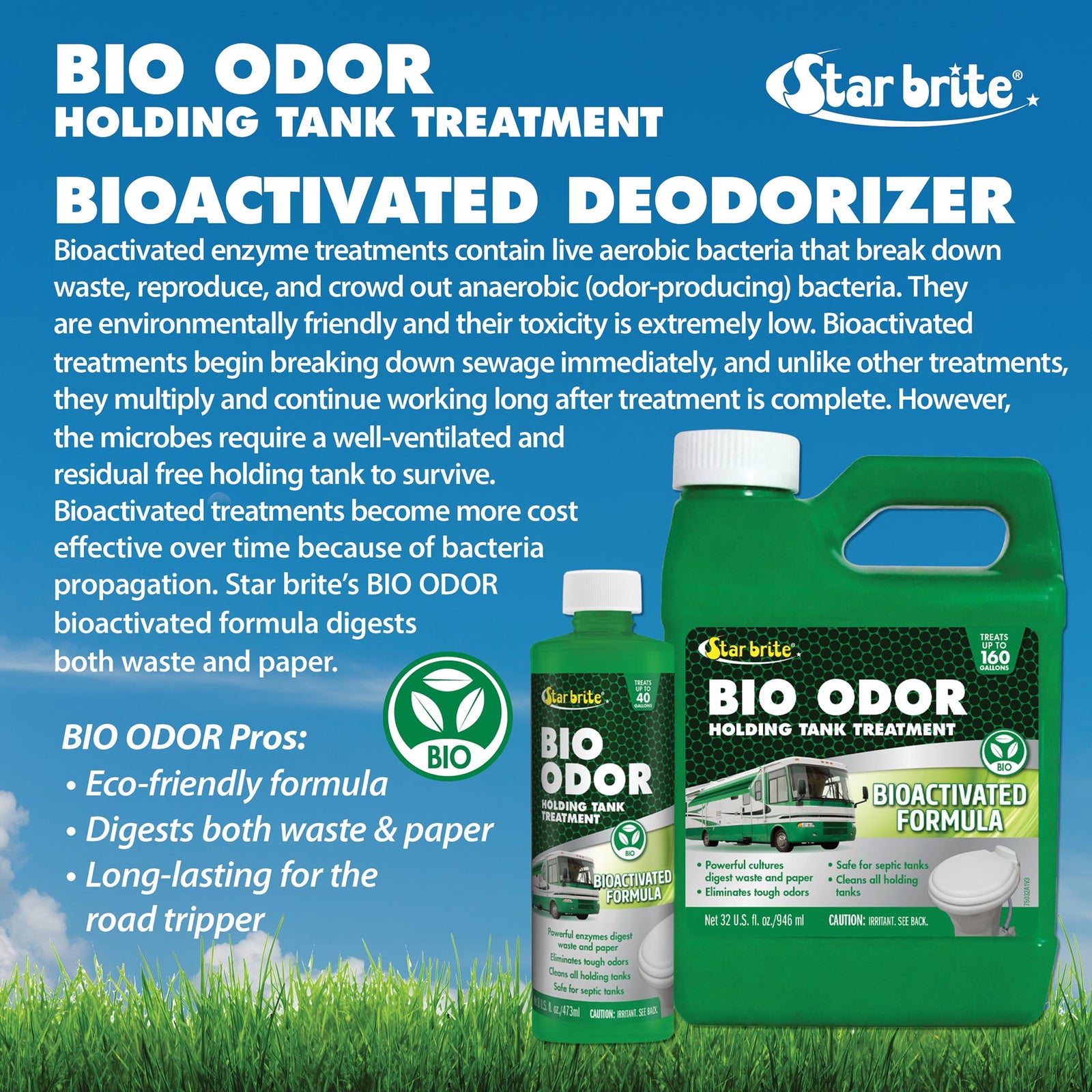 RV Bio Odor Holding Tank Treatment - Star brite Distributing, LLC