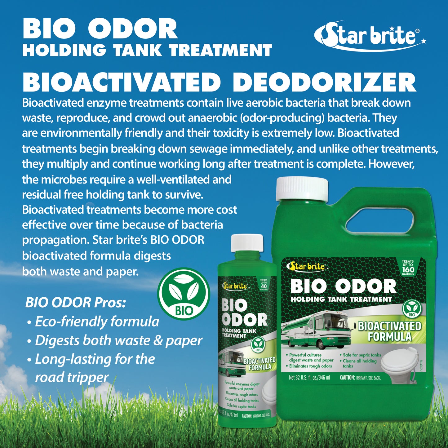 RV Bio Odor Enzyme Holding Tank Treatment
