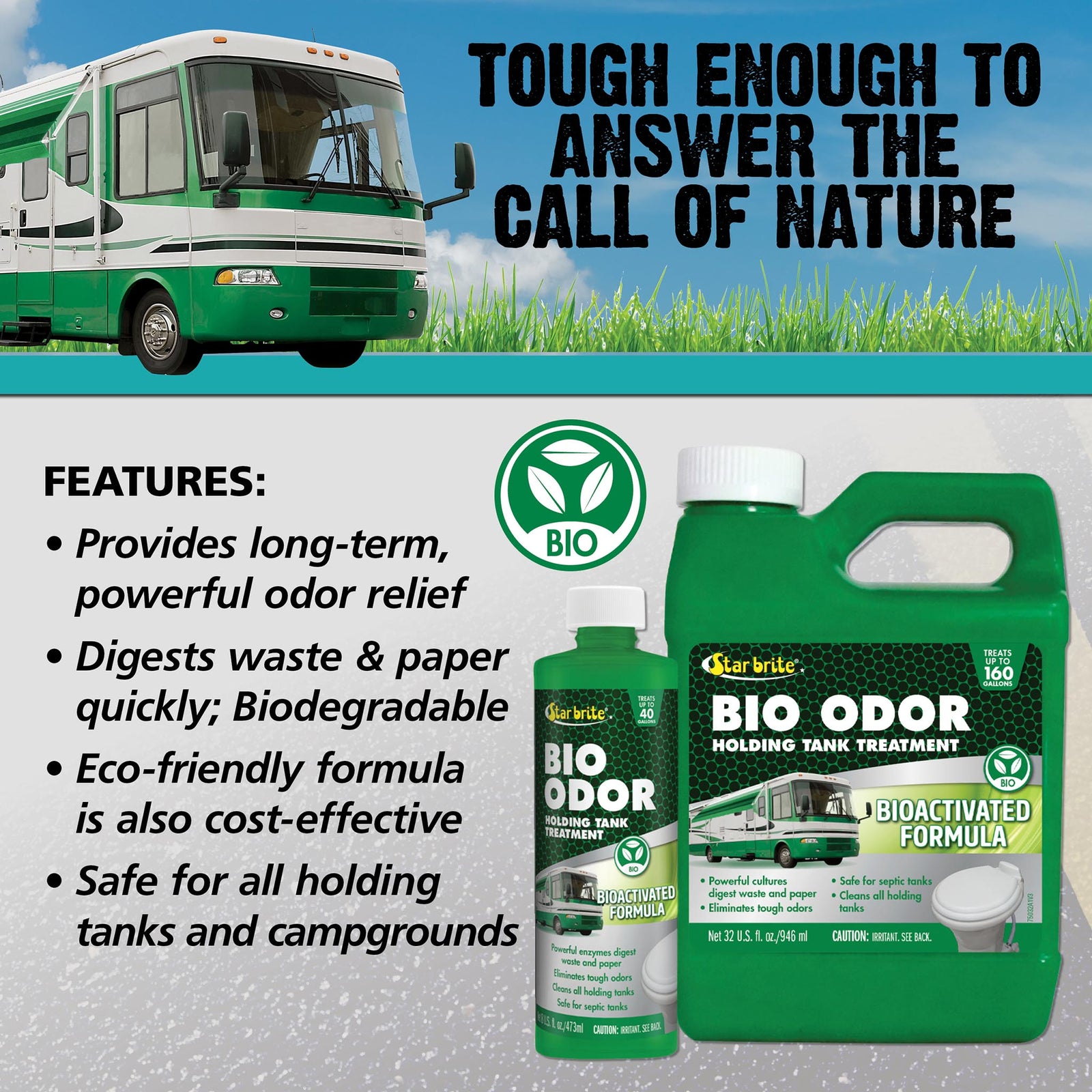 RV Bio Odor Holding Tank Treatment