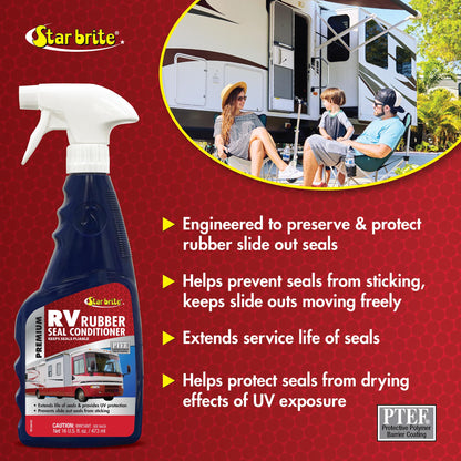 Premium RV Rubber Conditioner - UV & Weather Resistant - Star brite Distributing, LLC