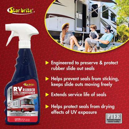 Premium RV Rubber Conditioner - UV & Weather Resistant