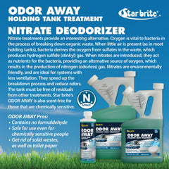 Odor Away Holding Tank Treatment - Star brite Distributing, LLC