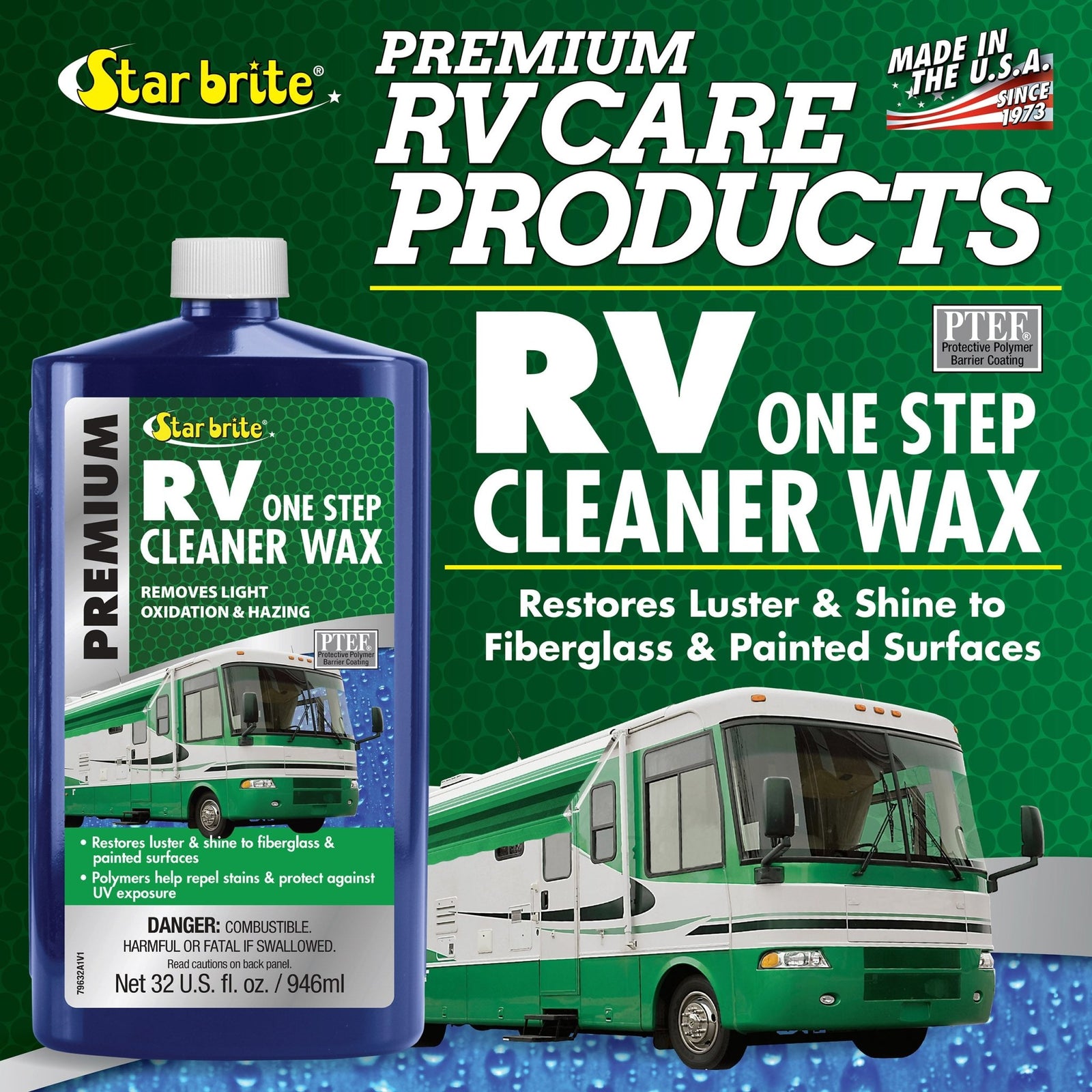 Premium RV One Step Cleaner Wax - Star brite Distributing, LLC
