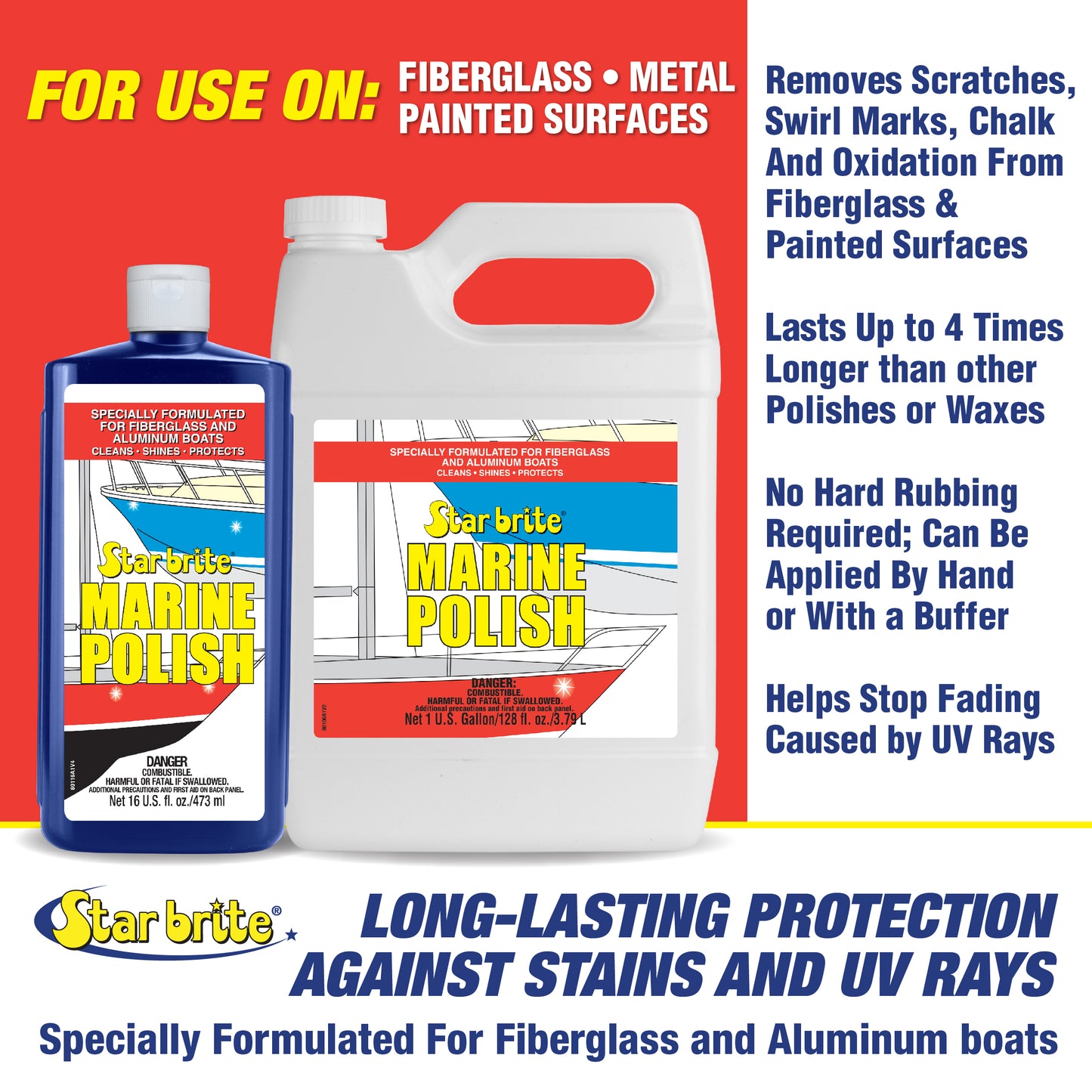 Marine Polish - Ultimate Protection, Restores Shine & Color