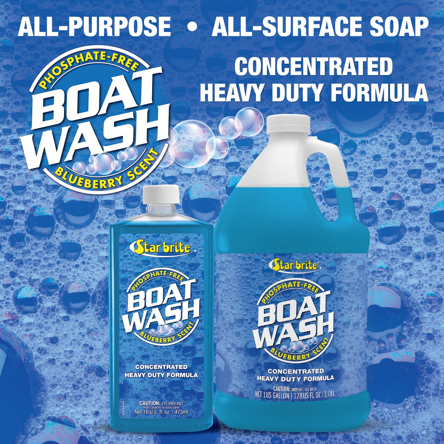Concentrated Boat Wash - Blueberry Scent