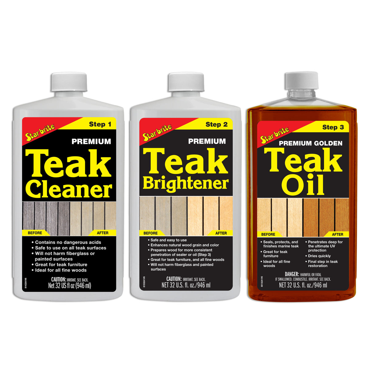 Premium Teak Care Kit - Star brite Distributing, LLC