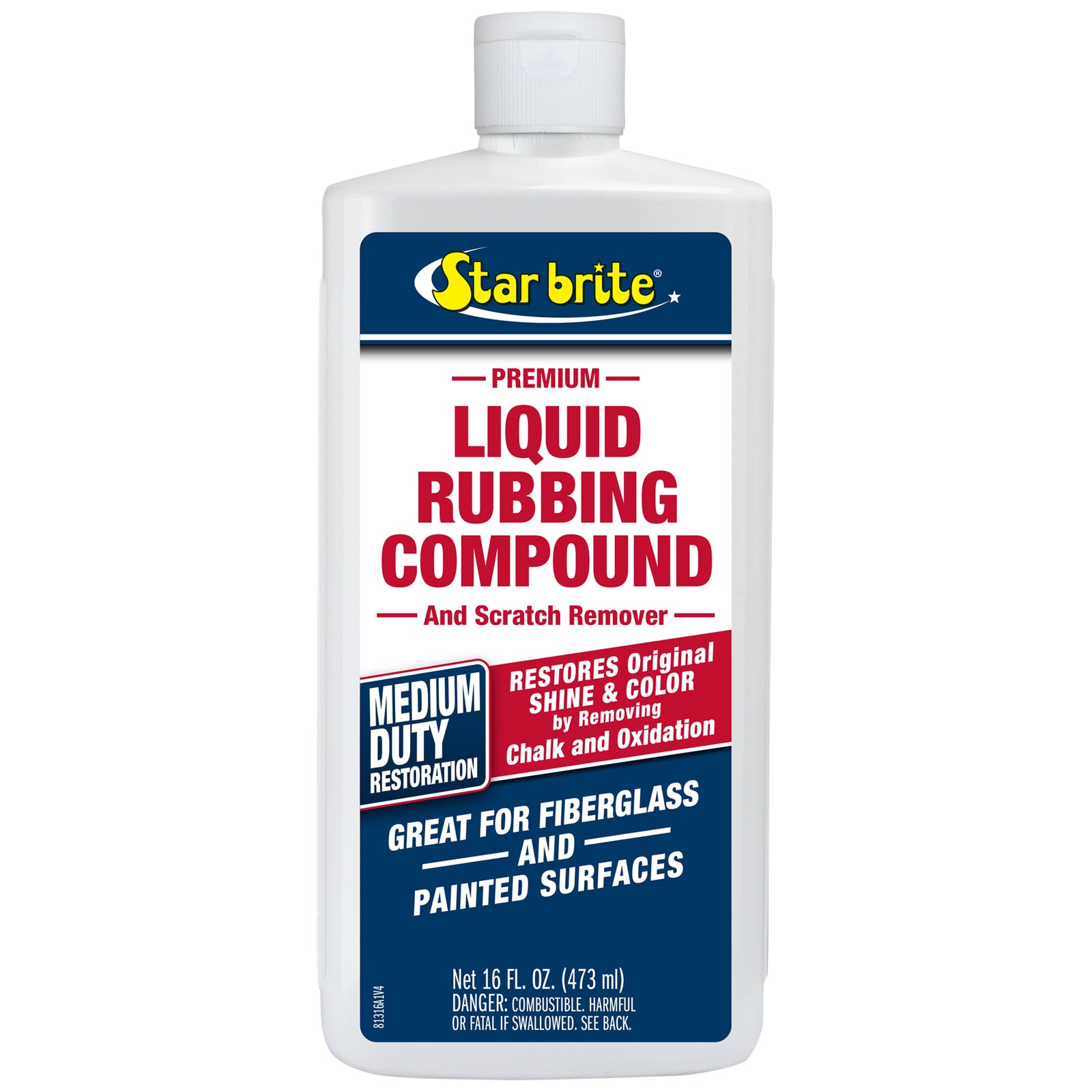 Premium Liquid Rubbing Compound - Medium Duty Restoration - Star brite Distributing, LLC
