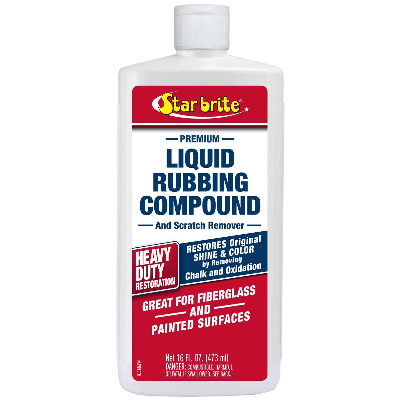 Premium Liquid Rubbing Compound - Medium Duty Restoration - Star brite Distributing, LLC