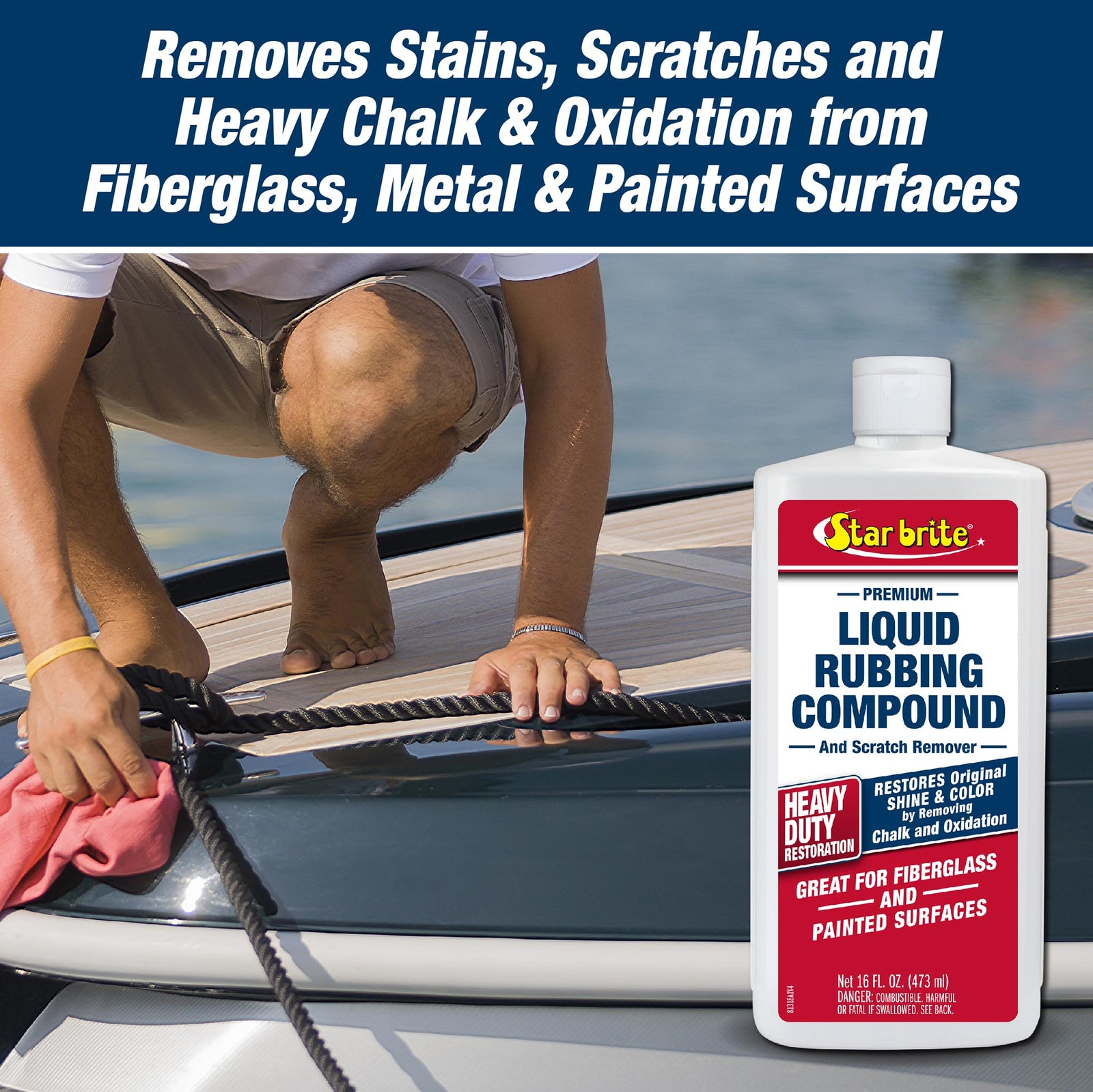 Premium Liquid Rubbing Compound - Medium Duty Restoration