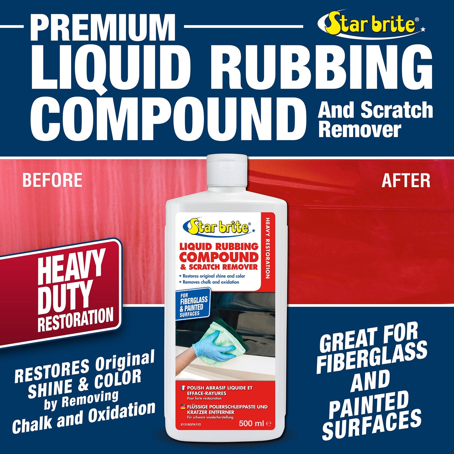 Liquid Rubbing Compound for Medium Oxidation - Star brite Distributing, LLC