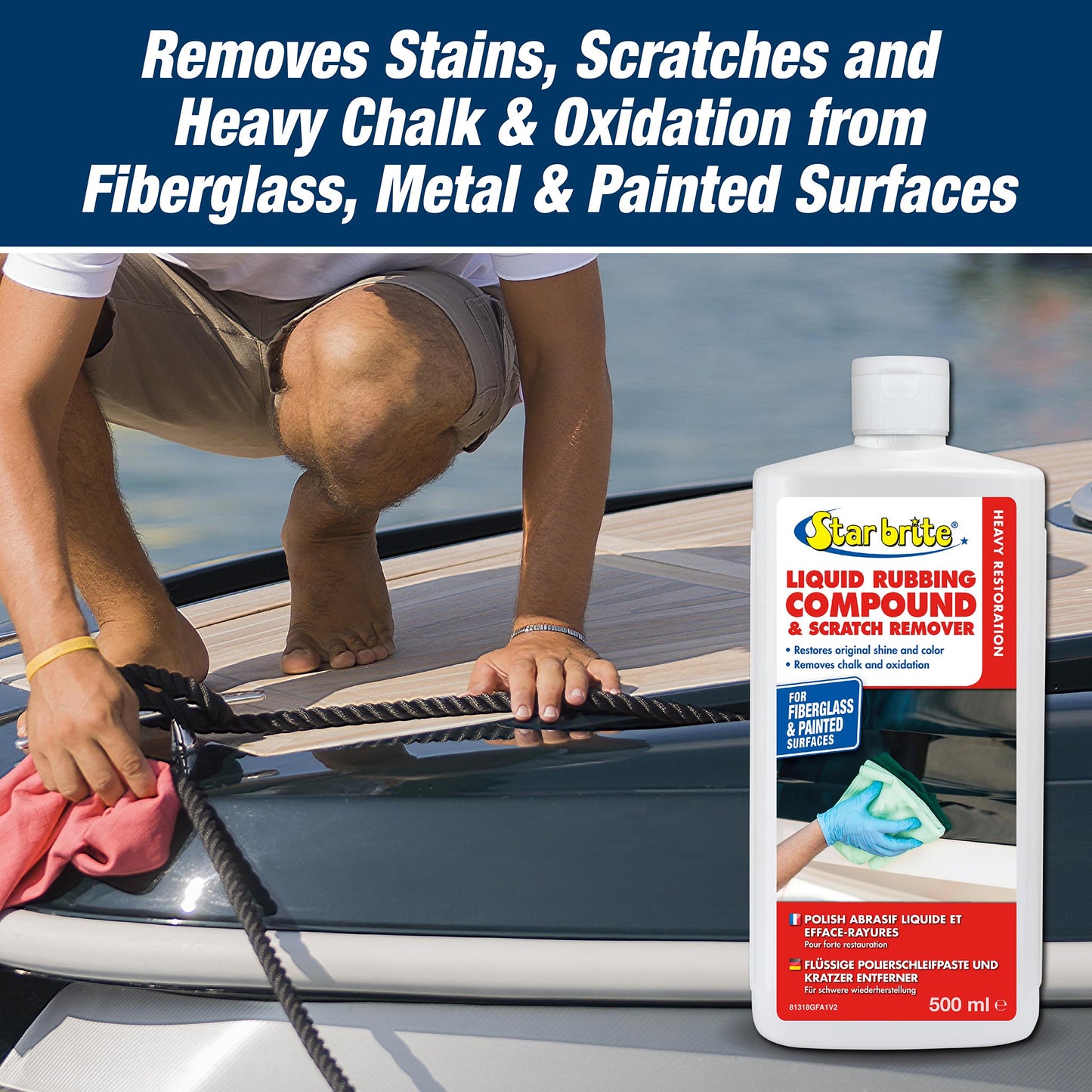 Liquid Rubbing Compound for Medium Oxidation - Star brite Distributing, LLC