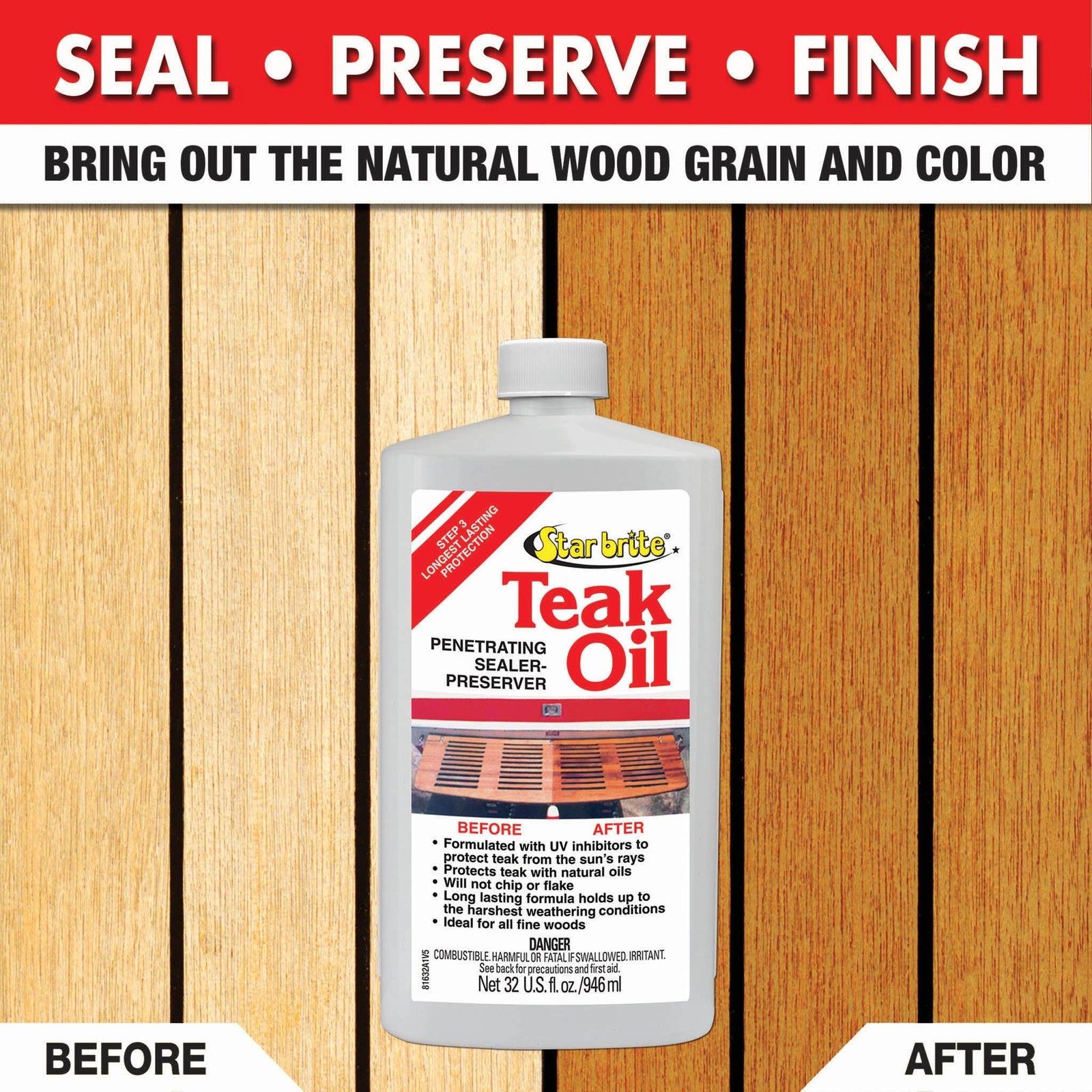 Teak Oil - Step 3 - Star brite Distributing, LLC