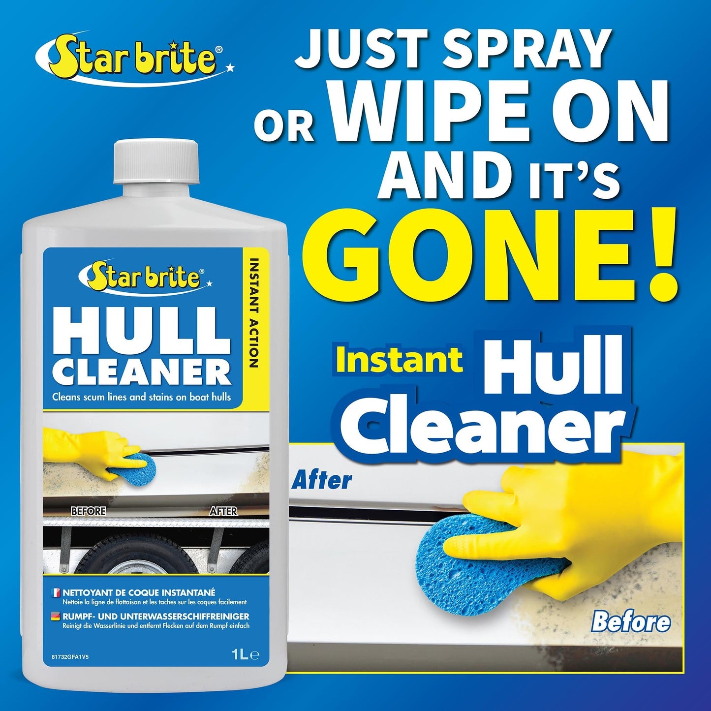 Instant Hull Cleaner - Star brite Distributing, LLC