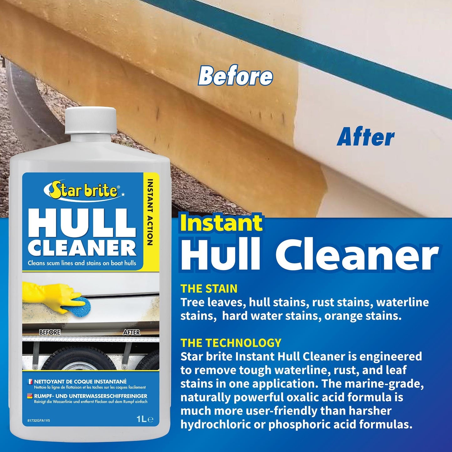 Instant Hull Cleaner - Star brite Distributing, LLC