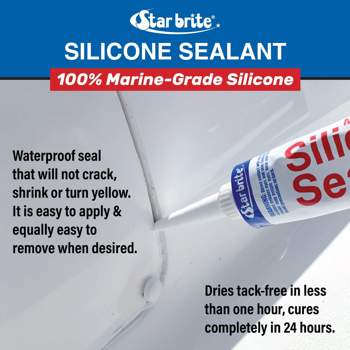 Silicone Sealant - Waterproof, UV Resistant – Star brite Distributing, LLC