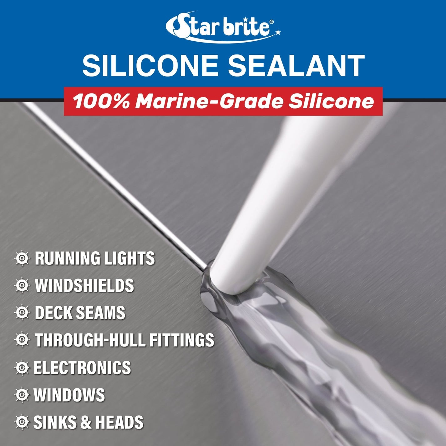 Silicone Sealant - Waterproof, UV Resistant – Star brite Distributing, LLC
