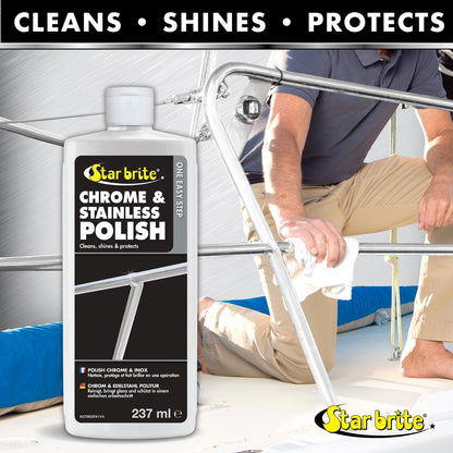 Chrome & Stainless Polish - Marine Grade Formula - Star brite Distributing, LLC