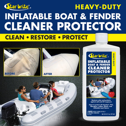 Heavy-Duty Inflatable Boat & Fender Cleaner Protector