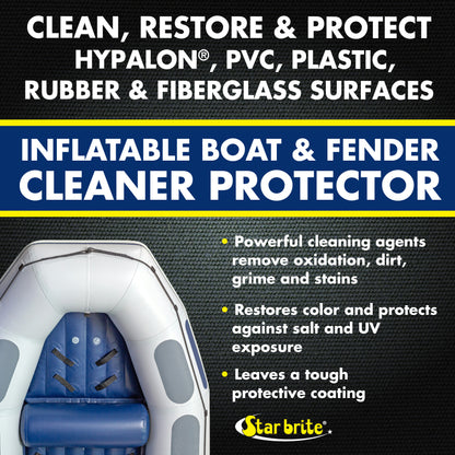 Heavy-Duty Inflatable Boat & Fender Cleaner Protector