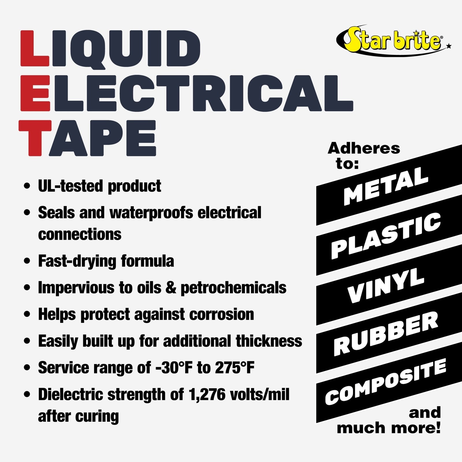 Liquid Electrical Tape - Star brite Distributing, LLC