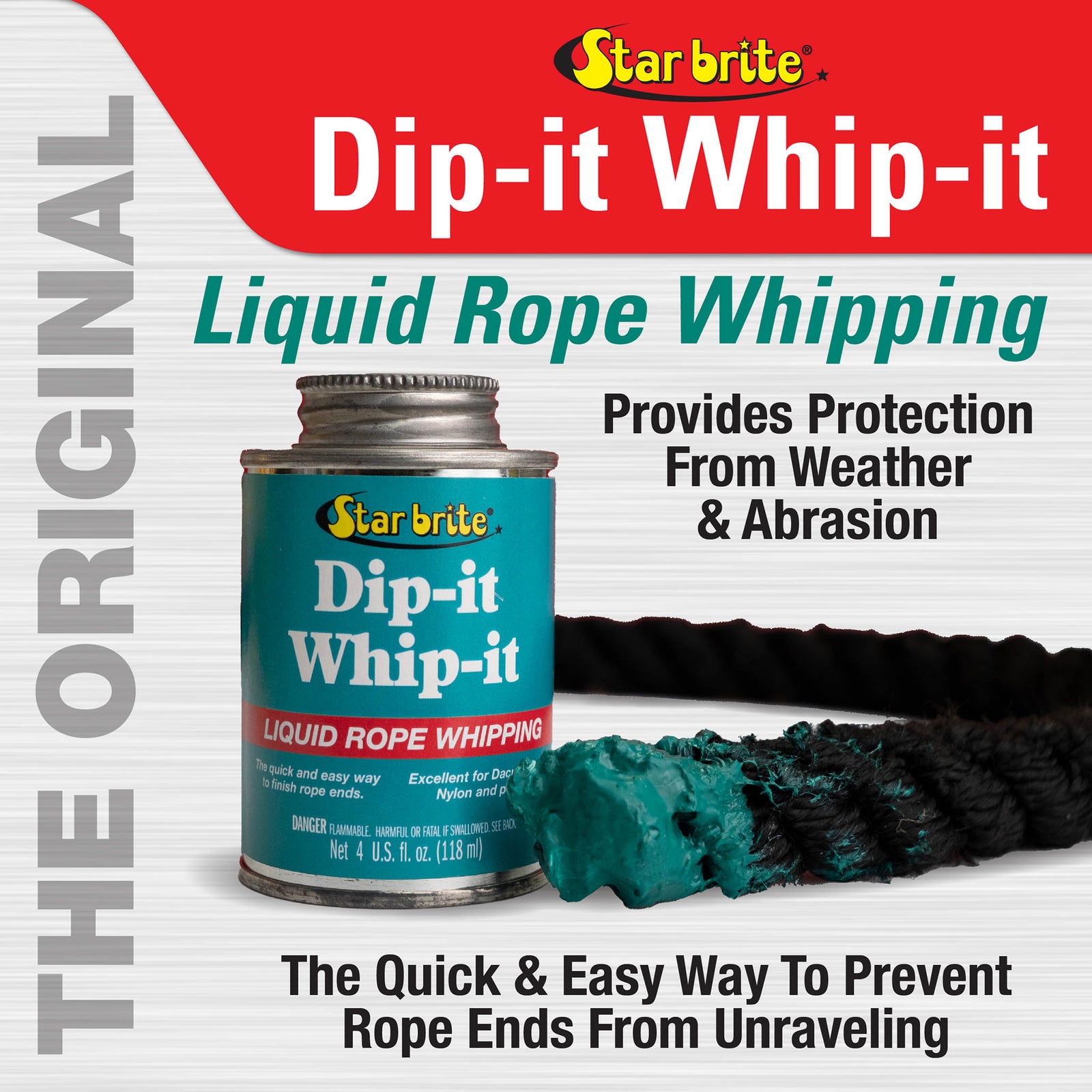 Dip-It Whip-It Liquid Rope Whipping