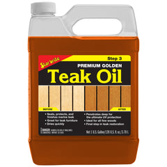 Premium Golden Teak Oil - Step 3 - Star brite Distributing, LLC